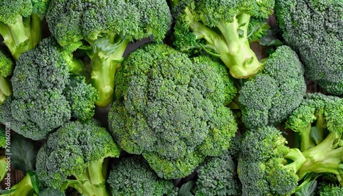 Fresh tasty broccoli background. 