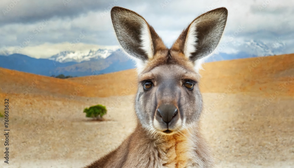 Fototapeta premium kangaroo. camera photos high quality picture . high quality photo