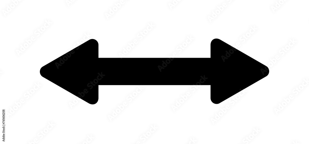 Arrows or cursor icon. Modern simple black arrow graphic design