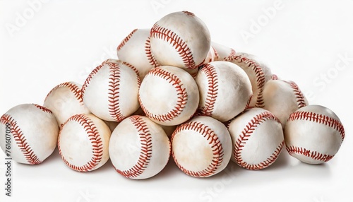 Baseball isolated on white background. high quality photo © blackdiamond67