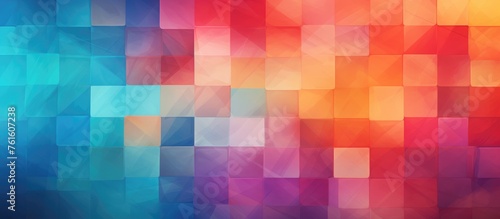 Abstract geometric texture with vibrant colors for design concepts.