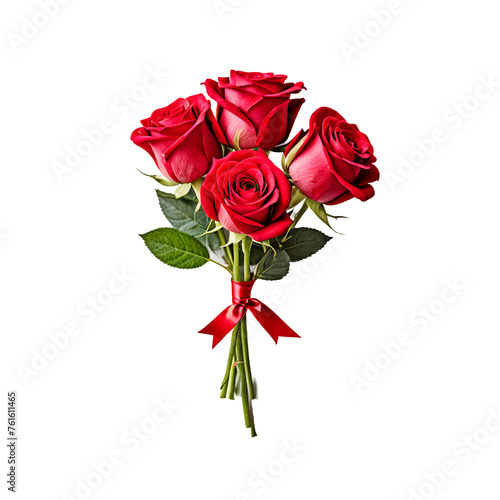 bouquet of red roses isolated png transparent background clip art