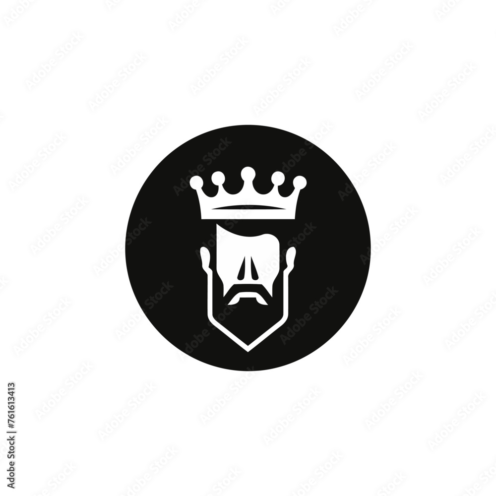 King logo design icon vector template King logo design icon vector template