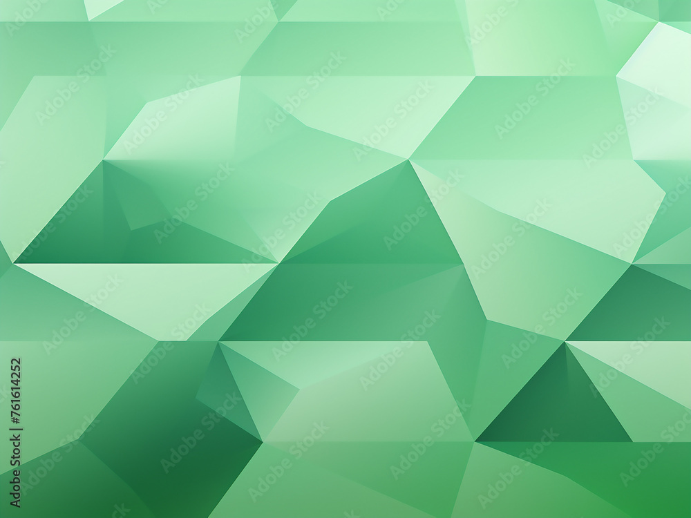 Fototapeta premium Intricate design on a green background. AI Generation.