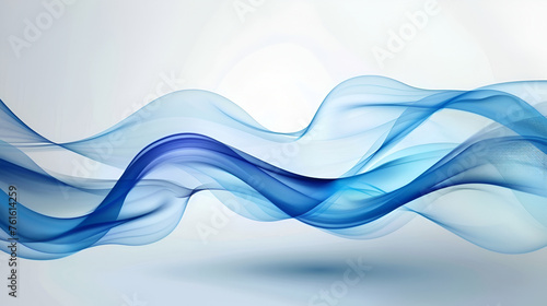 abstract blue background with some smooth lines in it ,Blue abstract glowing wave