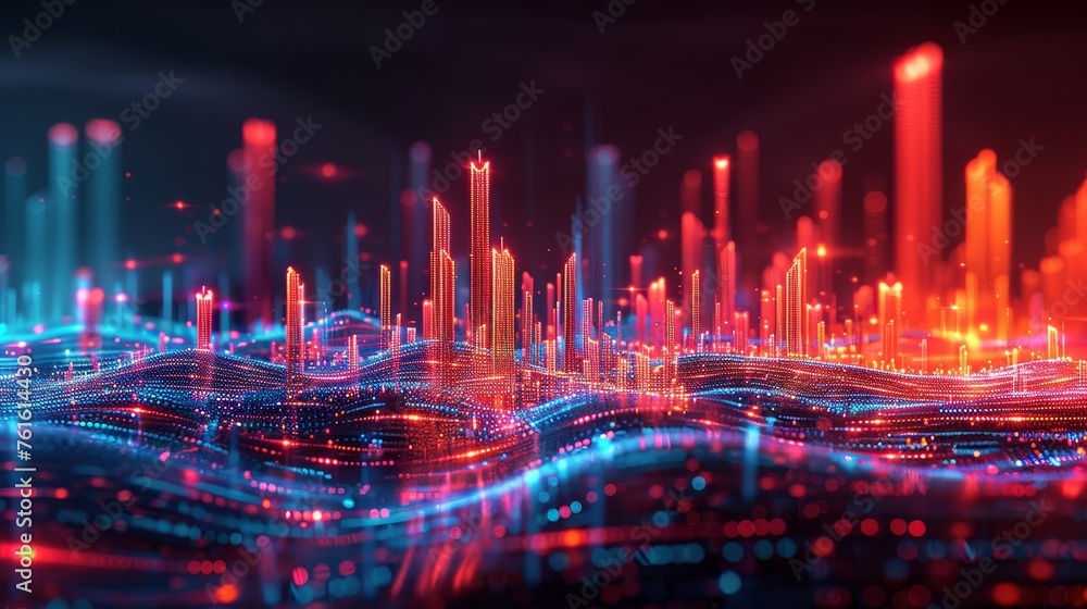 futuristic digital city with neon lights and cyber glow, giving the feel of advanced technology and virtual world. futuristic digital city with neon lights and cyber glow, giving the feel of advanced technology and virtual world.