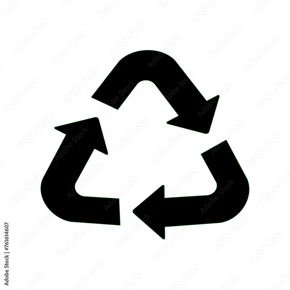Recycle icon logo. Vector image Recycle icon logo. Vector image