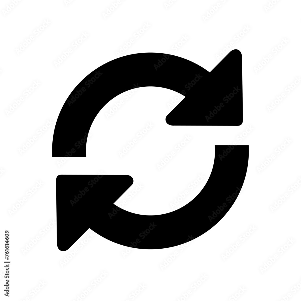 Recycle icon logo. Vector image Recycle icon logo. Vector image