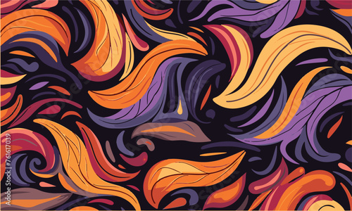 abstract background with colorful illustration vector 