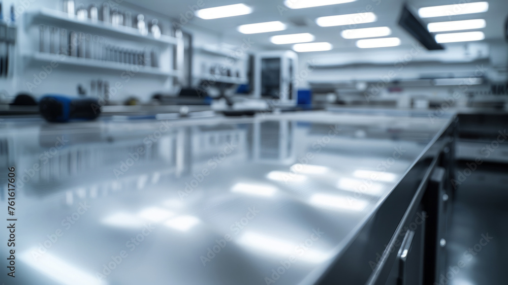 Fototapeta premium Empty laboratory interior