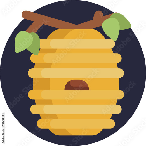 The 'Hive' icon symbolizes the bustling activity and cooperation within a bee colony, reflecting the spirit of collaboration and unity in beekeeping.