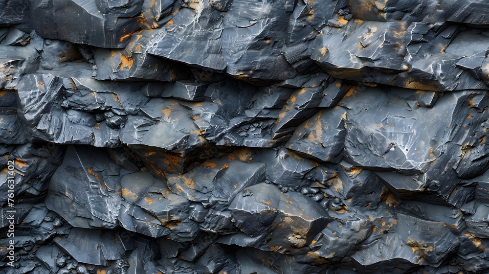 Black white rock texture background Generative AI Black white rock texture background Generative AI