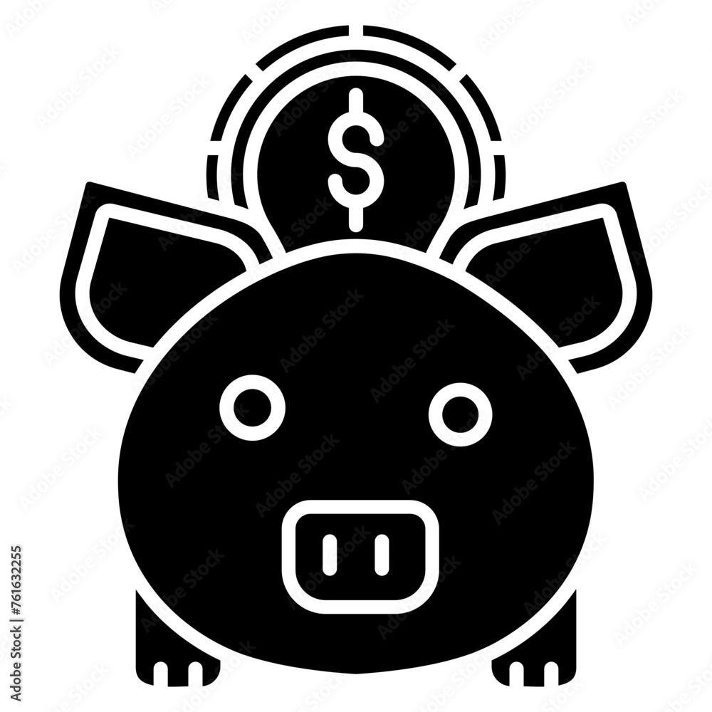 The currency icon is blue and has black lines, solid black The currency icon is blue and has black lines, solid black