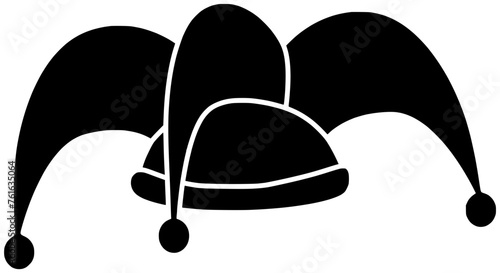 clown illustration humor silhouette funny logo hat icon day outline fool festival prank crazy carnival joker happy april circus shape entertainment jester harlequin for vector graphic background