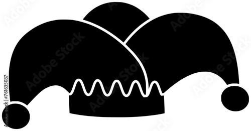 clown illustration humor silhouette funny logo hat icon day outline fool festival prank crazy carnival joker happy april circus shape entertainment jester harlequin for vector graphic background