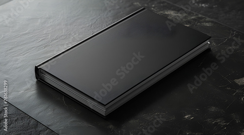 black book mockup, Generative AI © HayyanGFX