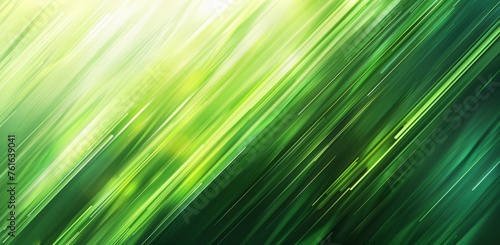 An abstract background featuring vibrant green diagonal lines, perfect for modern wallpaper and design projects
