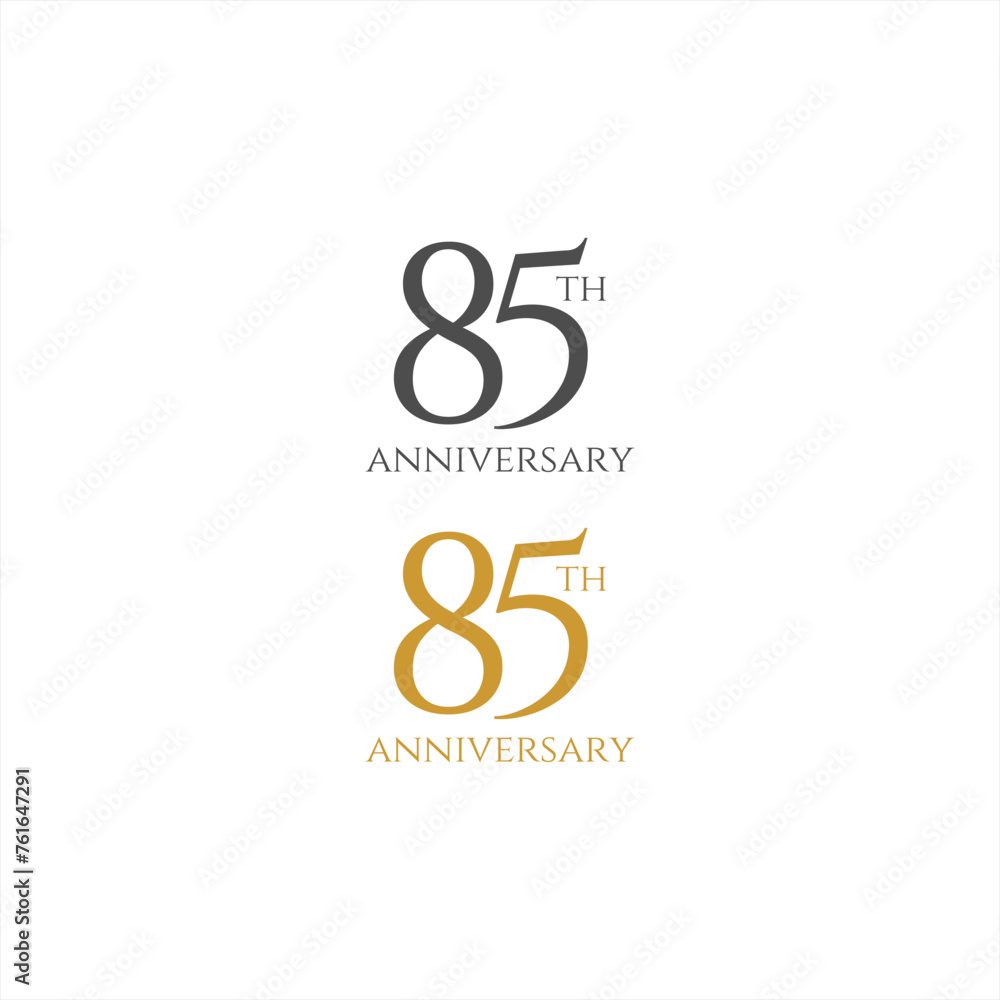 85th logo design, 85th anniversary logo design, vector, symbol, icon 85th logo design, 85th anniversary logo design, vector, symbol, icon