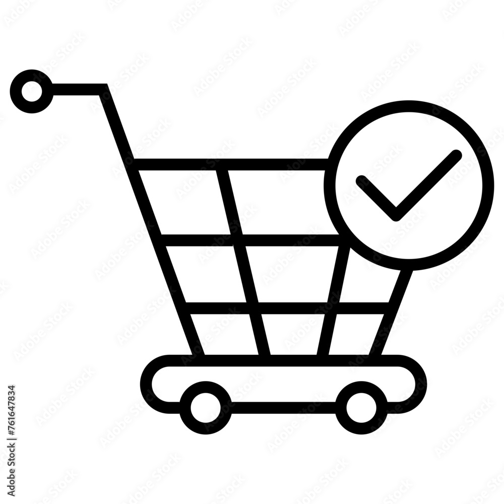 shopping and ecommerce outline icon shopping and ecommerce outline icon