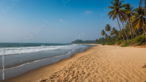 magnificent beach in Goa India