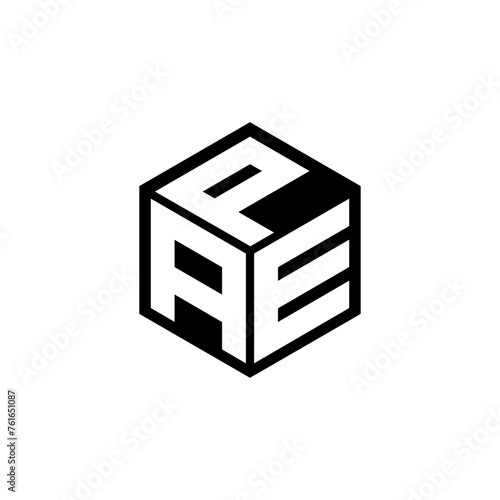 AEP letter logo design in illustration. Vector logo, calligraphy designs for logo, Poster, Invitation, etc.