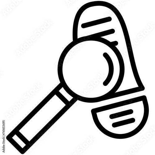attorney law outline icon
