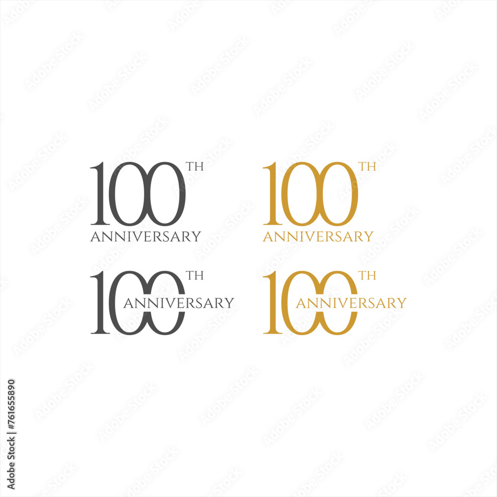 100th logo design, 100th anniversary logo design, vector, symbol, icon 100th logo design, 100th anniversary logo design, vector, symbol, icon