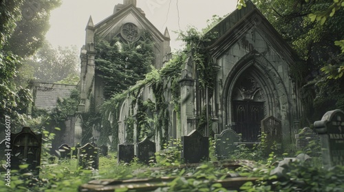 Nature's Sanctuary: The Apocalyptic Churchyard