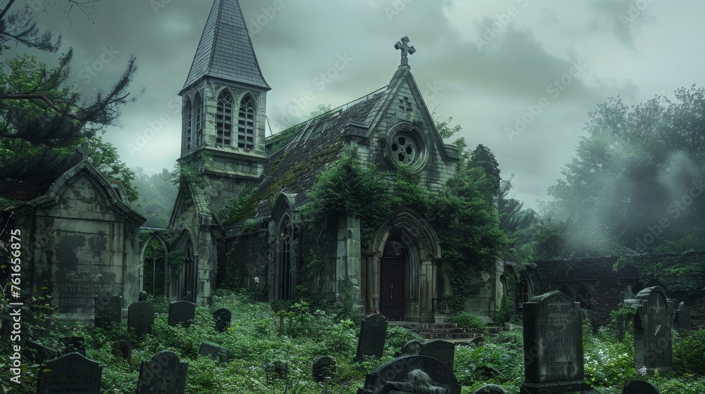 Nature's Sanctuary: The Apocalyptic Churchyard Nature's Sanctuary: The Apocalyptic Churchyard