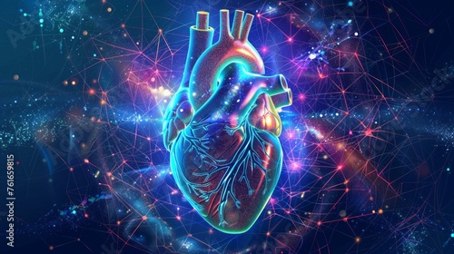 Cosmic Human Heart and Sacred Geometry Connection photo