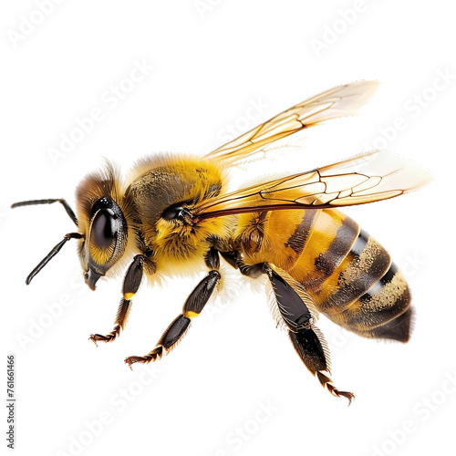 Bee , isolated on transparent background © b13