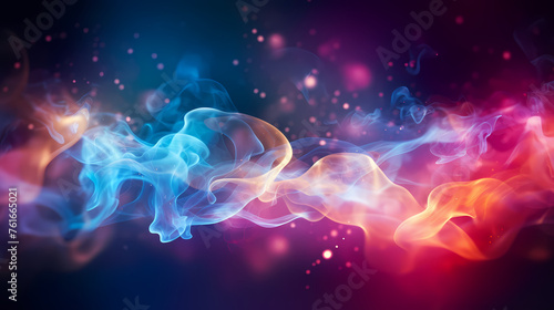 Colorful smoky light texture background