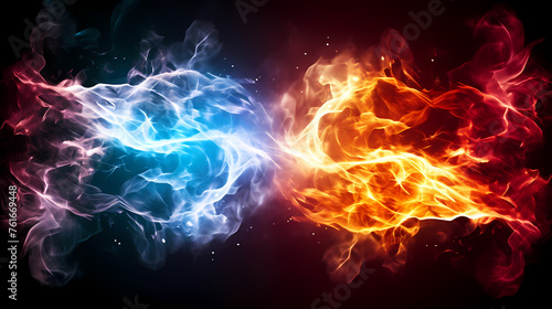 Smoke and particles texture background wallpaper