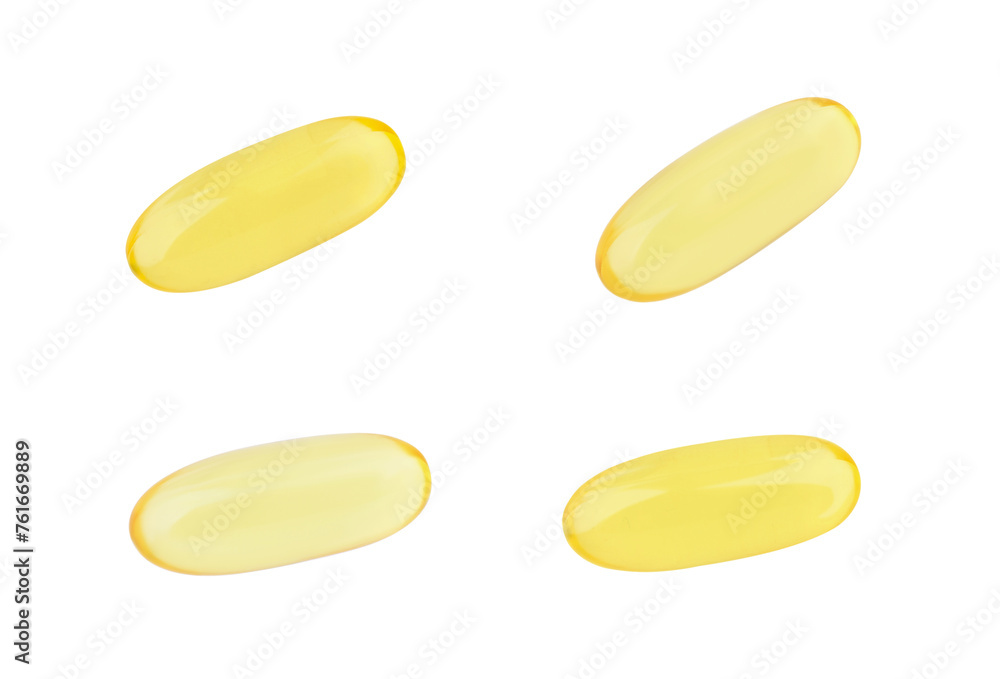 Collage of vitamin pills isolated on white Collage of vitamin pills isolated on white