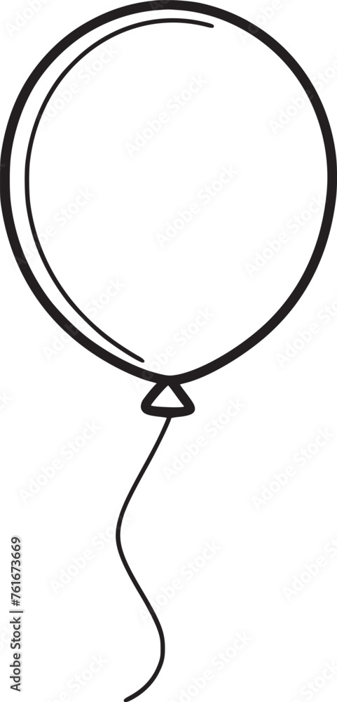 Ballon outline icon Ballon outline icon