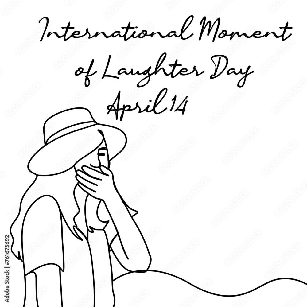 line art of International Moment of Laughter Day good for International Moment of Laughter Day celebrate. line art. illustration. line art of International Moment of Laughter Day good for International Moment of Laughter Day celebrate. line art. illustration.