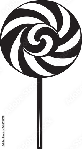 lollipop candy vector black and white