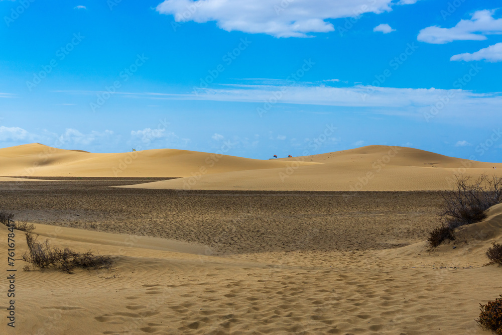 Maspalomas Dunes on Gran Canary Island Spain Maspalomas Dunes on Gran Canary Island Spain