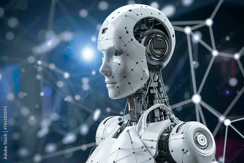 Futuristic Representation of Robotics and Artificial Intelligence Futuristic Representation of Robotics and Artificial Intelligence