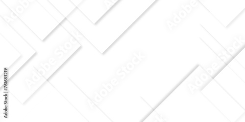 Abstract white background with diamond and triangle shapes layered in modern abstract pattern design. Grey, white abstract square background geometry shine and layer element vector for presentation.