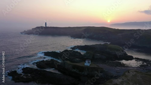 Nice View over Ermida da Virxe do Porto, Valdovino, Spain