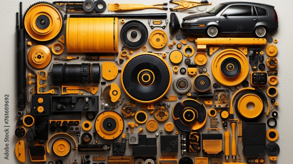 Assembled Mixed Media Artwork