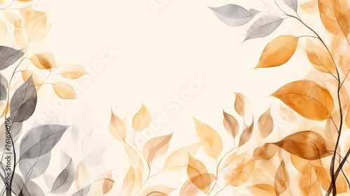 Autumn leaves background