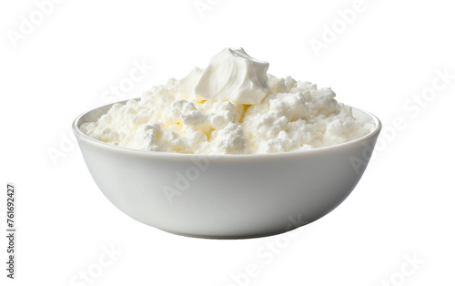 Cottage Cheese with No Background