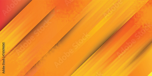 Warna gradien latar belakang modern abstrak. Ilustrasi gradien oranye dan kuning.vektor photo