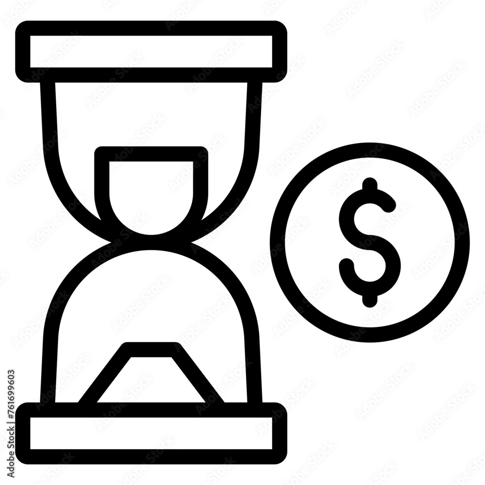 invesment line icon