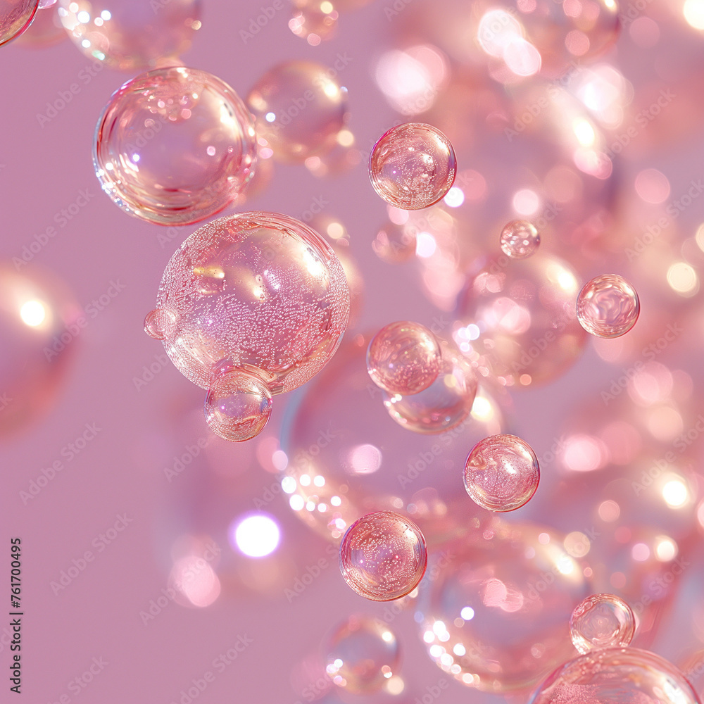 Pastel pink bubble background 005 Pastel pink bubble background 005