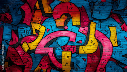 Graffiti Background, Graffiti art, Abstract Graffiti background, graffiti wall abstract background, idea for artistic pop art background backdrop.