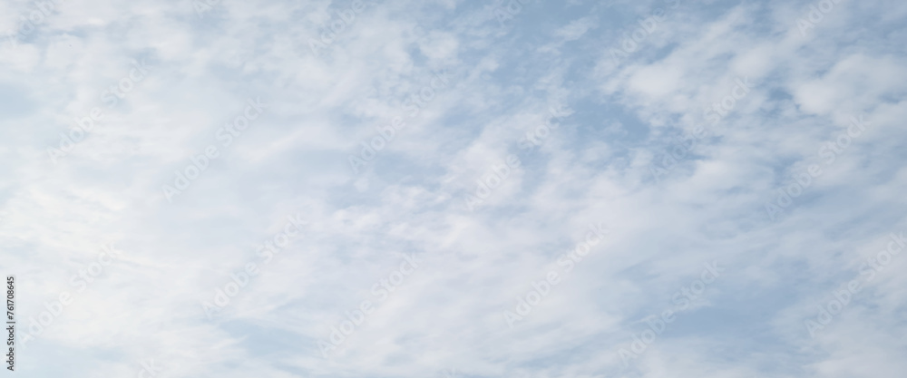 Natural and cloudy fresh blue sky background. Natural sky beautiful blue and white texture background. blue sky with cloud. sky with white clouds as background or texture