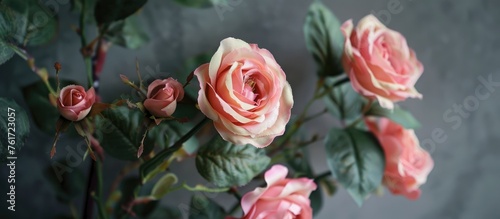 Artificial flowers that resemble the beauty of roses